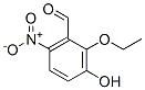 Benzaldehyde, 2-ethoxy-3-hydroxy-6-nitro- (9CI) Struktur