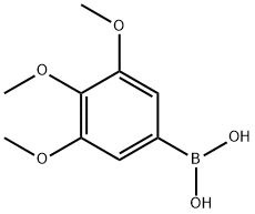 3,4,5-三甲氧基苯硼酸,182163-96-8,结构式