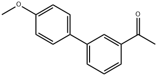 1-(4'-METHOXY[1,1'-BIPHENYL]-3-YL)ETHANONE 化学構造式