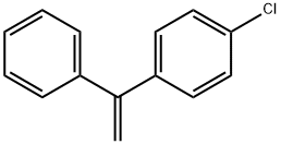 1-(4-クロロフェニル)-1-フェニルエテン 化学構造式