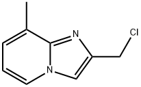 2-Chloromethyl-8-methyl-imidazo[1,2-a]pyridine Struktur