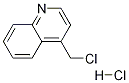 4-(氯甲基)喹啉盐酸盐, 1822-57-7, 结构式