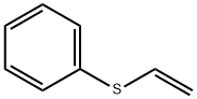 苯基乙烯基硫醚, 1822-73-7, 结构式