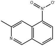 3-甲基-5-硝基异喹啉,18222-17-8,结构式