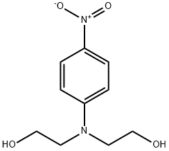 2,2'-[(4-nitrophenyl)imino]bisethanol Struktur