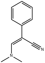 3-(DIMETHYLAMINO)-2-PHENYLACRYLONITRILE, 18226-50-1, 结构式