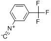 3-イソシアノベンゾトリフルオリド 化学構造式