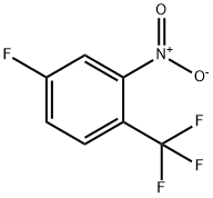 4-FLUORO-2-NITROBENZOTRIFLUORIDE Structure