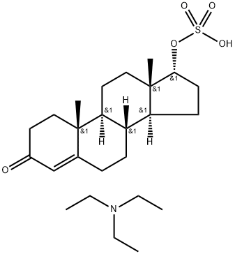 Epitestosterone Sulfate TriethylaMine Salt 结构式