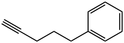 5-苯基-1-戊炔, 1823-14-9, 结构式