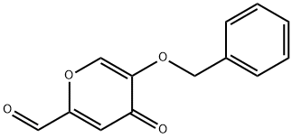 5-(苄氧基)-4-氧代-4H-吡喃-2-甲醛,18234-41-8,结构式