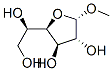 .alpha.-D-Glucofuranoside, methyl Struktur