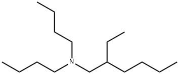 N,N-DIBUTYL-2-ETHYLHEXYLAMINE Struktur
