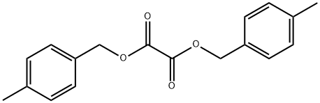 bis[(4-methylphenyl)methyl] oxalate Structure