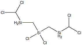 2,2,4,4,6,6-HEXACHLORO-2,4,6-TRISILAHEPTANE Struktur