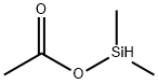 DIMETHYLACETOXYSILANE Struktur