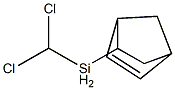 ビシクロ[2.2.1]ヘプタ-5-エン-2-イル(メチル)ジクロロシラン 化学構造式