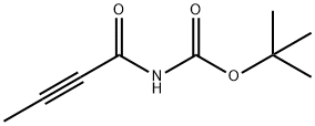 Carbamic acid, (1-oxo-2-butynyl)-, 1,1-dimethylethyl ester (9CI) Struktur
