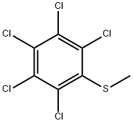 甲基五氯苯基硫,1825-19-0,结构式