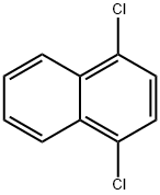 1,4-ジクロロナフタレン 化学構造式