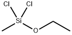 ジクロロ(エトキシ)(メチル)シラン 化学構造式