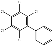 2,3,4,5,6-五氯联苯, 18259-05-7, 结构式