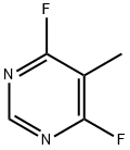 Pyrimidine, 4,6-difluoro-5-methyl- (8CI) Structure