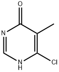 4(1H)-Pyrimidinone, 6-chloro-5-methyl- (9CI) Structure
