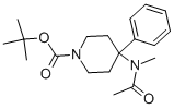 TERT-BUTYL 4-[ACETYL(METHYL)AMINO]-4-PHENYLPIPERIDINE-1-CARBAMATE|(4-(N-甲基乙酰胺基)-4-苯基哌啶-1-基)氨基甲酸叔丁酯