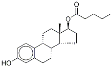 17α-Estradiol 17-Valerate Structure