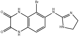 ブリモニジン-2,3-ジオン 化学構造式