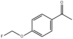Ethanone, 1-[4-(fluoromethoxy)phenyl]- (9CI) Structure