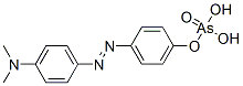 4-二甲氨基偶氮苯-4'-胂酸,18268-51-4,结构式