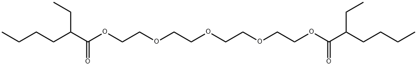3,6,9-Trioxaundecamethylene bis(2-ethylhexanoate) Structure