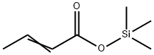 TRIMETHYLSILYL CROTONATE 化学構造式