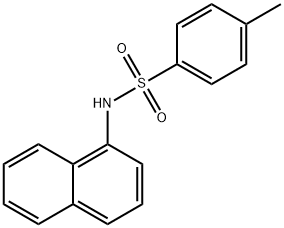 1-(トシルアミノ)ナフタレン 化学構造式