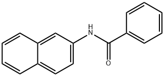 N-(萘-2-基)苯甲酰胺 结构式