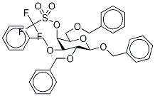 Benzyl 2,3,6-Tri-O- benzyl-4-O-trifluoromethanesulfonyl-β-D-galactopyranoside|Benzyl 2,3,6-Tri-O- benzyl-4-O-trifluoromethanesulfonyl-β-D-galactopyranoside