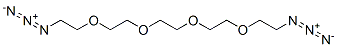 1,14-Diazido-3,6,9,12-tetraoxatetradecane Structure