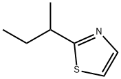 2-(1-メチルプロピル)チアゾール 化学構造式