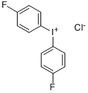 ビス(4-フルオロフェニル)ヨードニウム・クロリド 化学構造式
