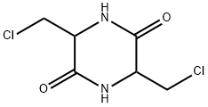 2,5-Piperazinedione, 3,6-bis(chloromethyl)- (9CI) Structure