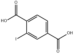 2-ヨードテレフタル酸 化学構造式