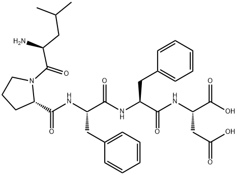 LEU-PRO-PHE-PHE-ASP,182912-74-9,结构式