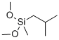 isobutyldimethoxymethylsilane Struktur