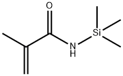 メタクリルアミドトリメチルシラン 化学構造式