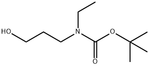 TERT-BUTYL ETHYL3-HYDROXYPROPYLCARBAMATE Structure