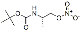 Carbamic acid, [(1S)-1-methyl-2-(nitrooxy)ethyl]-, 1,1-dimethylethyl ester (9CI) Struktur