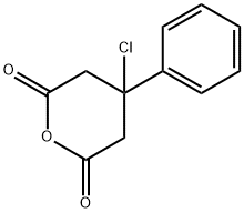 BETA-(4-CHLOROPHENYL)GLUTARIC ANHYDRIDE Structure