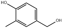 4-HYDROXY-3-METHYLBENZYL ALCOHOL Structure